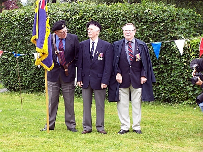 Tony Norman, Eric Saunders and Les Freeman